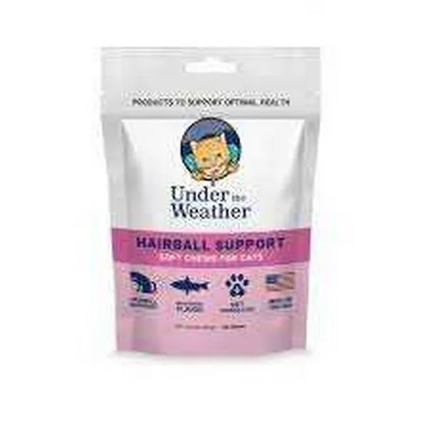 60pc Under The Weather Hairball Support For Cats - Supplements
